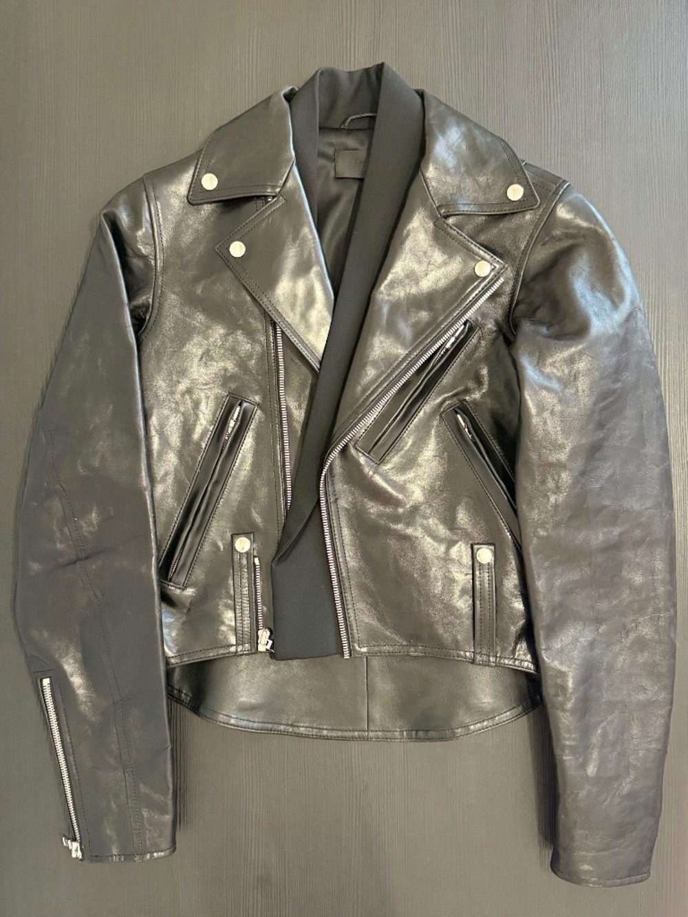 RtA Saige Leather Biker Jacket